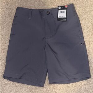 Under Armour Boys Gray Shorts sz 6 NWT